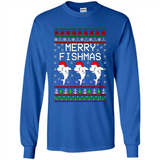 Merry Fishmas Christmas sweatshirt PINGPONG