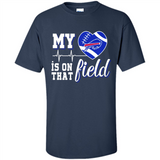 Buffalo Bills Football My Heart is on that Field - Shirt