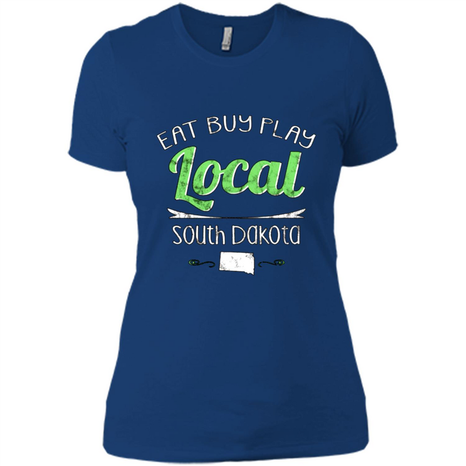 Eat Buy Play Local South Dakota Distressed PING PONG