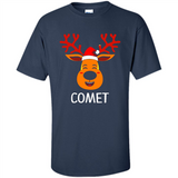 Comet Santa Claus Funny Xmas Holiday T-Shirt - Shirt