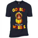 Gobble Til You Wobble Funny Thanksgiving Day Turkey