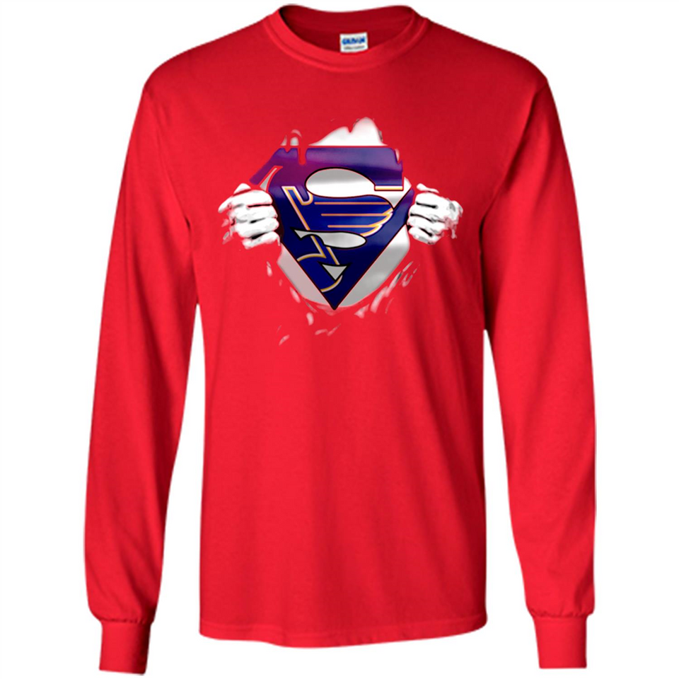 St. Louis Blues And Superman Fans