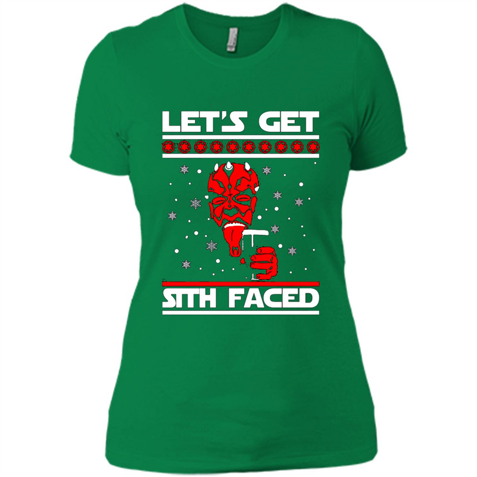 Let’s get sith faced Christmas sweatshirt PINGPONG