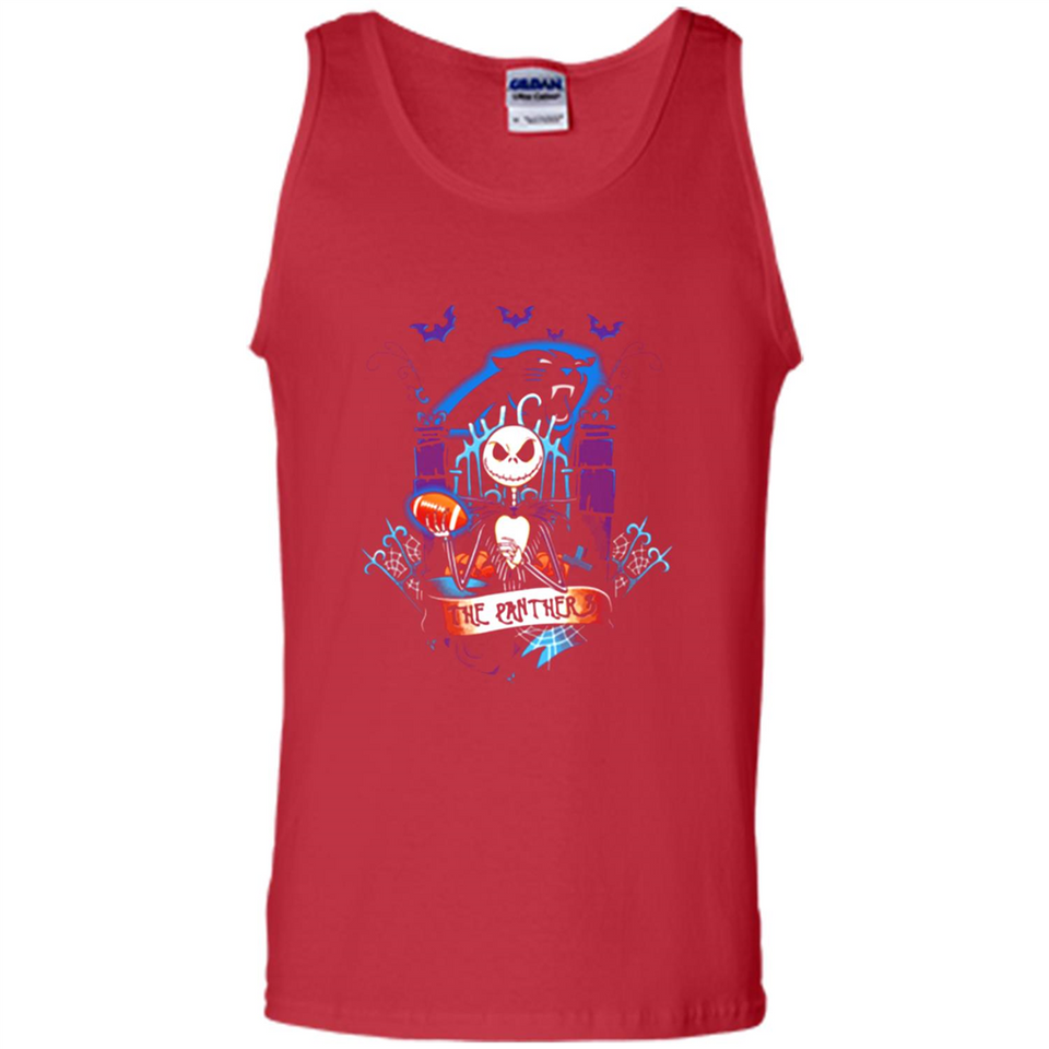 Carolina Panthers Halloween The Nightmare Before Christmas - Tank Top