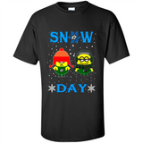 Snow Day Shirt For Dallas Stars Vs Minion Fans pingpong