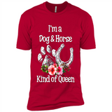 I'm A Dog & Horse Shirt Animal Lover Gift
