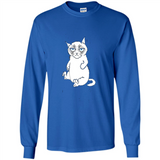 annoyed kitty touchy kitty grouchy ball of fur noody kitty PING PONG