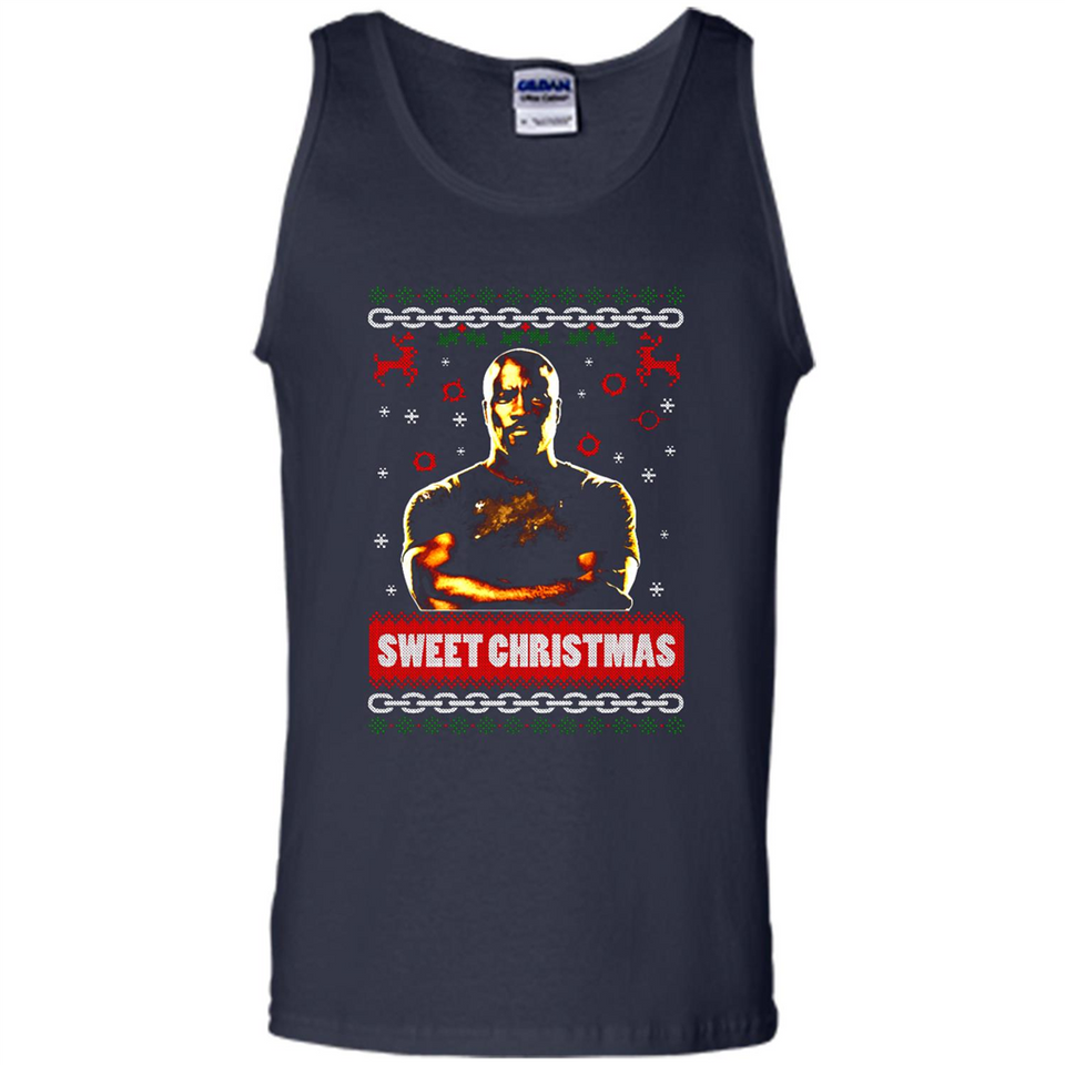 Christmas Ugly Sweater Floyd Mayweather Sweet Christmas - Tank Top