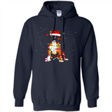 Christmas Lights Boxer Dog Funny Xmas Sweatshirt - Hoodie