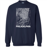 Philadelphia Pennsylvania City Map Souvenir