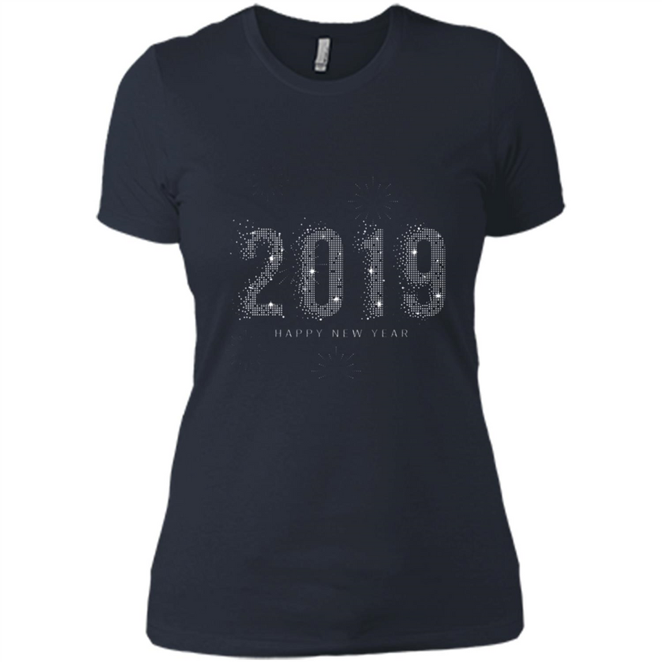 Happy New Year 2019 Sparkle Firework PINGPONG