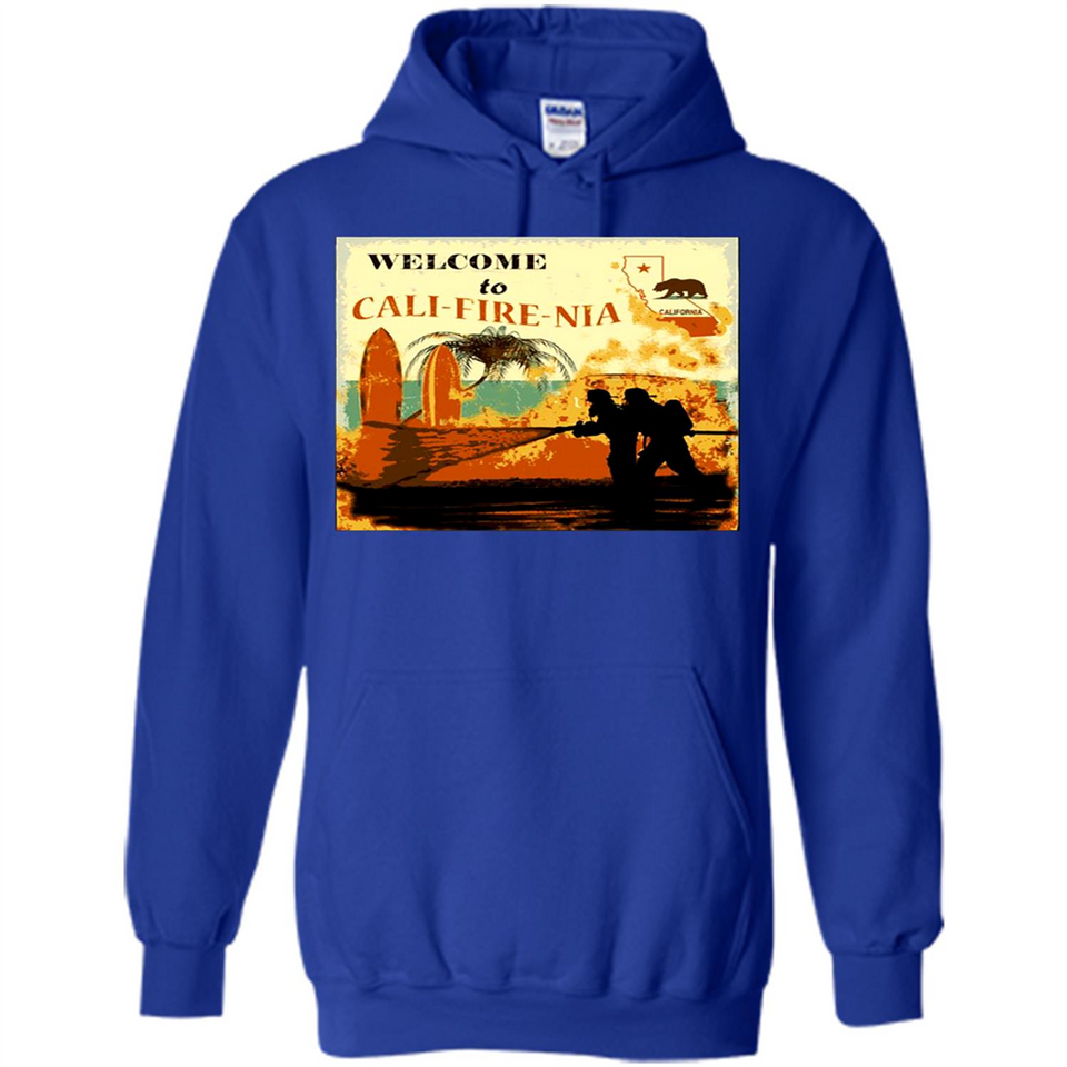 Paradise California Camp Fire Youth T-Shirt PINGPONG - Hoodie