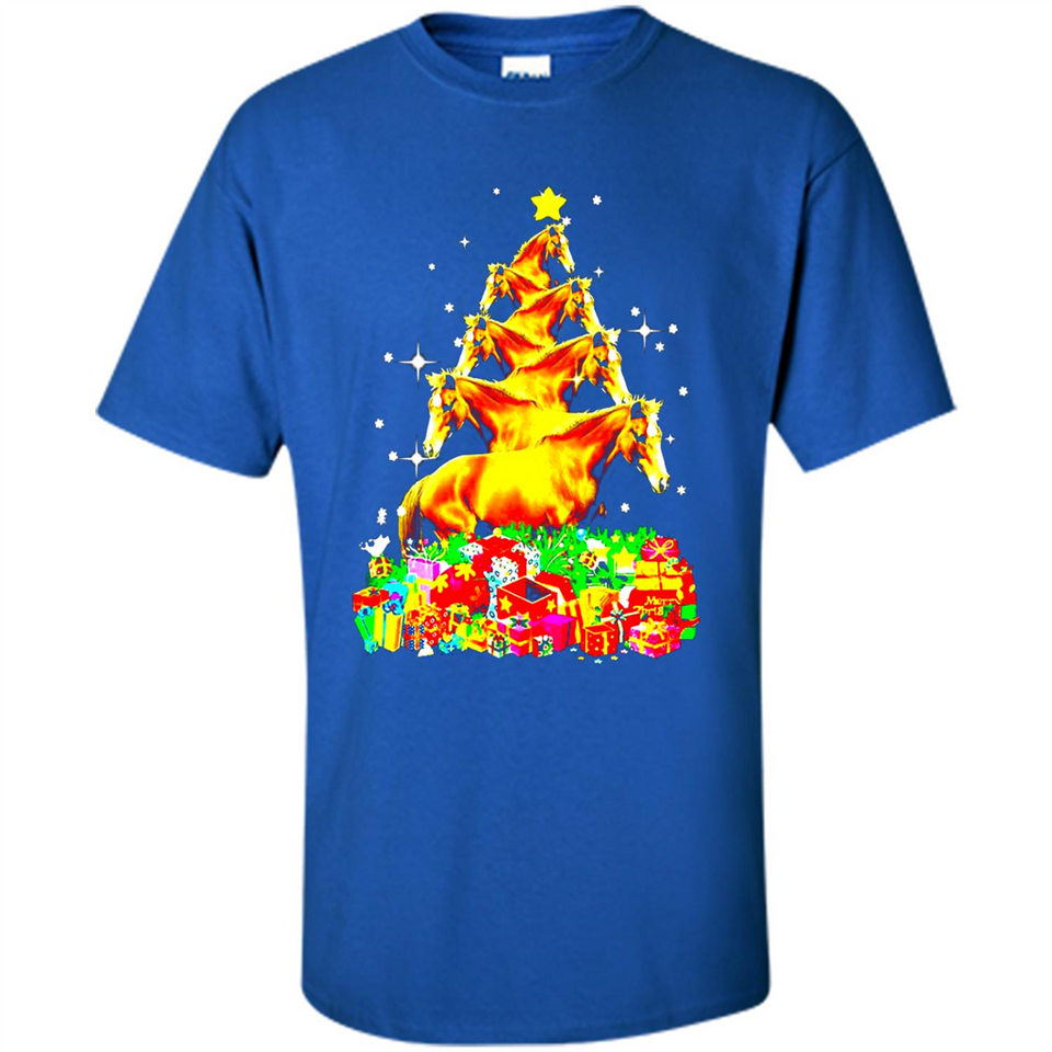 Horse Lover Tees Merry Christmas - Shirt
