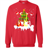 Santa Hat Electric Guitar Classical Guitar Christmas shirt Ladies' Boyfriend