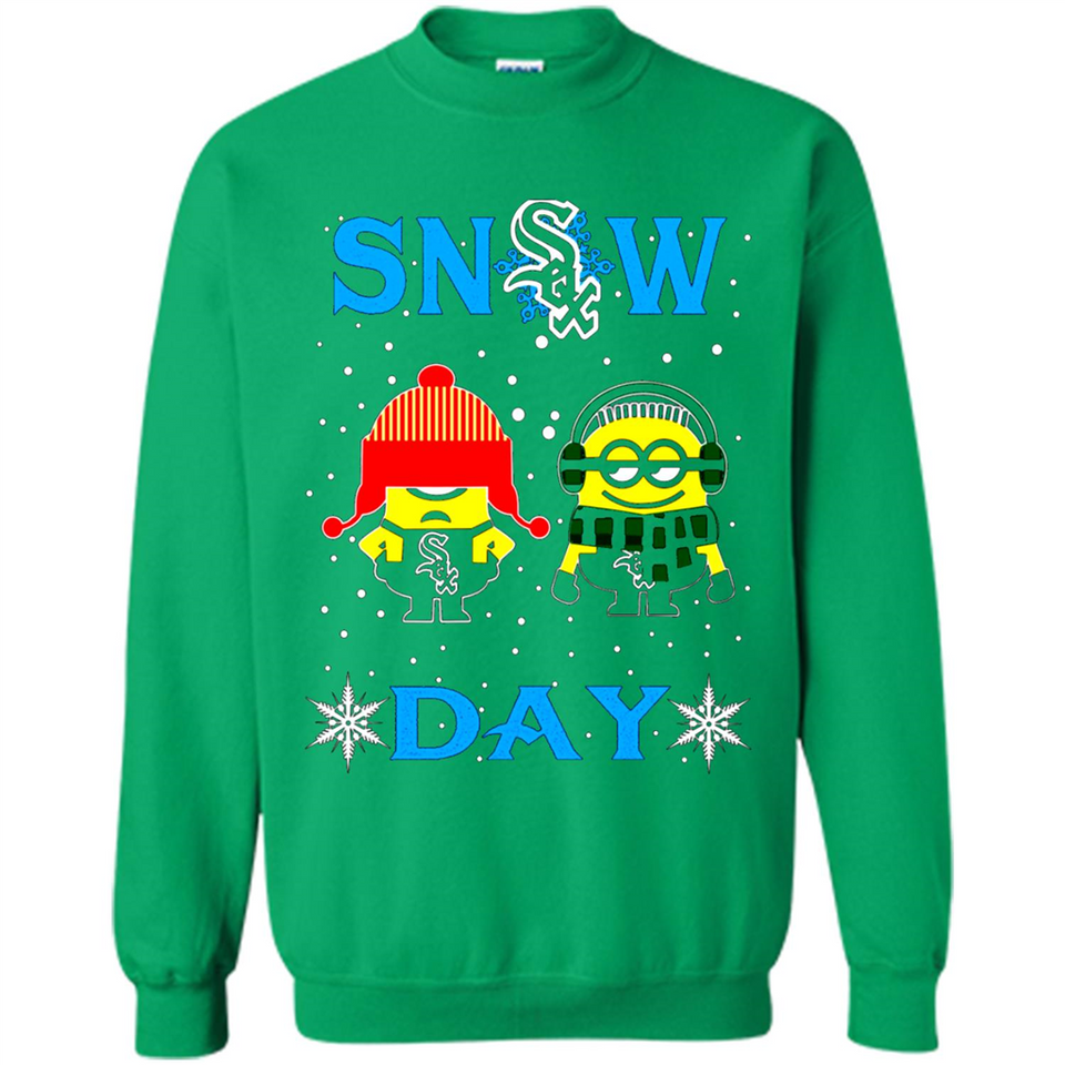 Snow Day Shirt For Chicago White Sox Vs Minion Fans pingpong