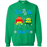 Snow Day Shirt For Chicago White Sox Vs Minion Fans pingpong