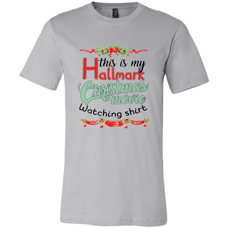 This My Movies Hallmark-Christmas Loves Is T-Shirt - Canvas Unisex T-Shirt