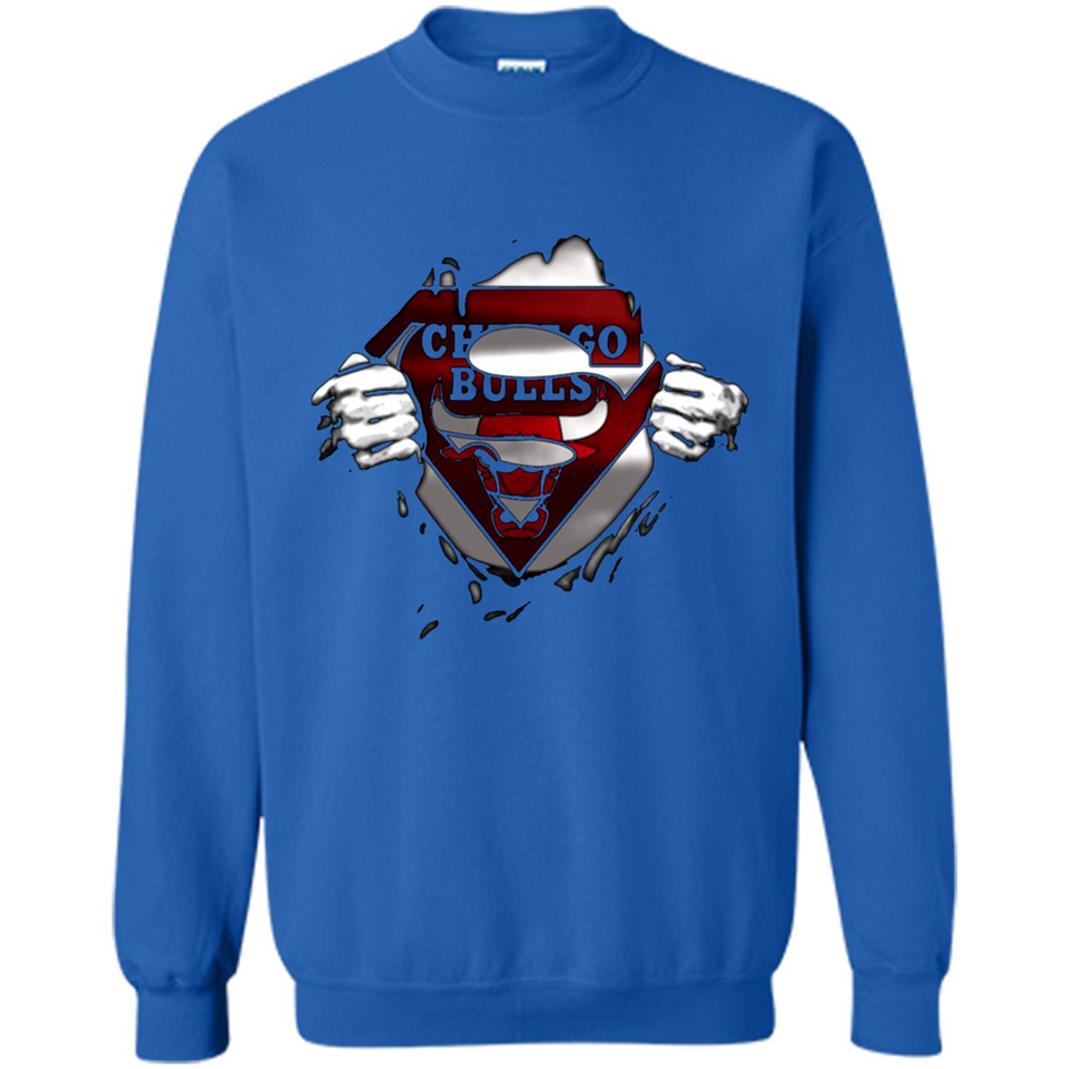 Chicago Bulls And Superman Fans - Sweatshirt