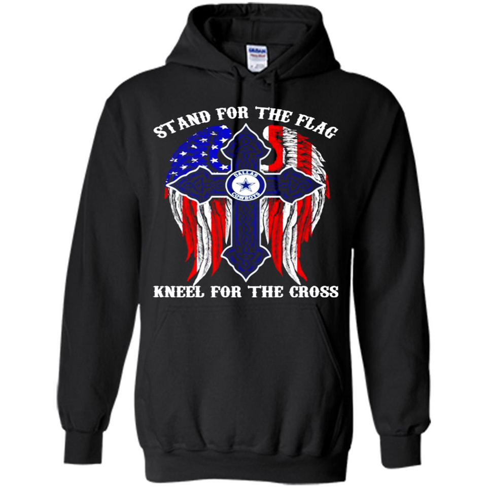 Dallas Cowboys - stand for the flag kneel for the cross