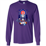 Chicago Cubs Halloween The Nightmare Before Christmas - Long Sleeve T-Shirt