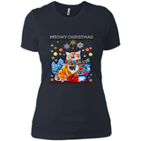 Meowy Christmas Ugly Funny Cats Lover PINGPONG
