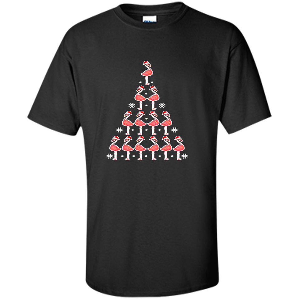 Flamingo Christmas Tree Flamingo - Shirt