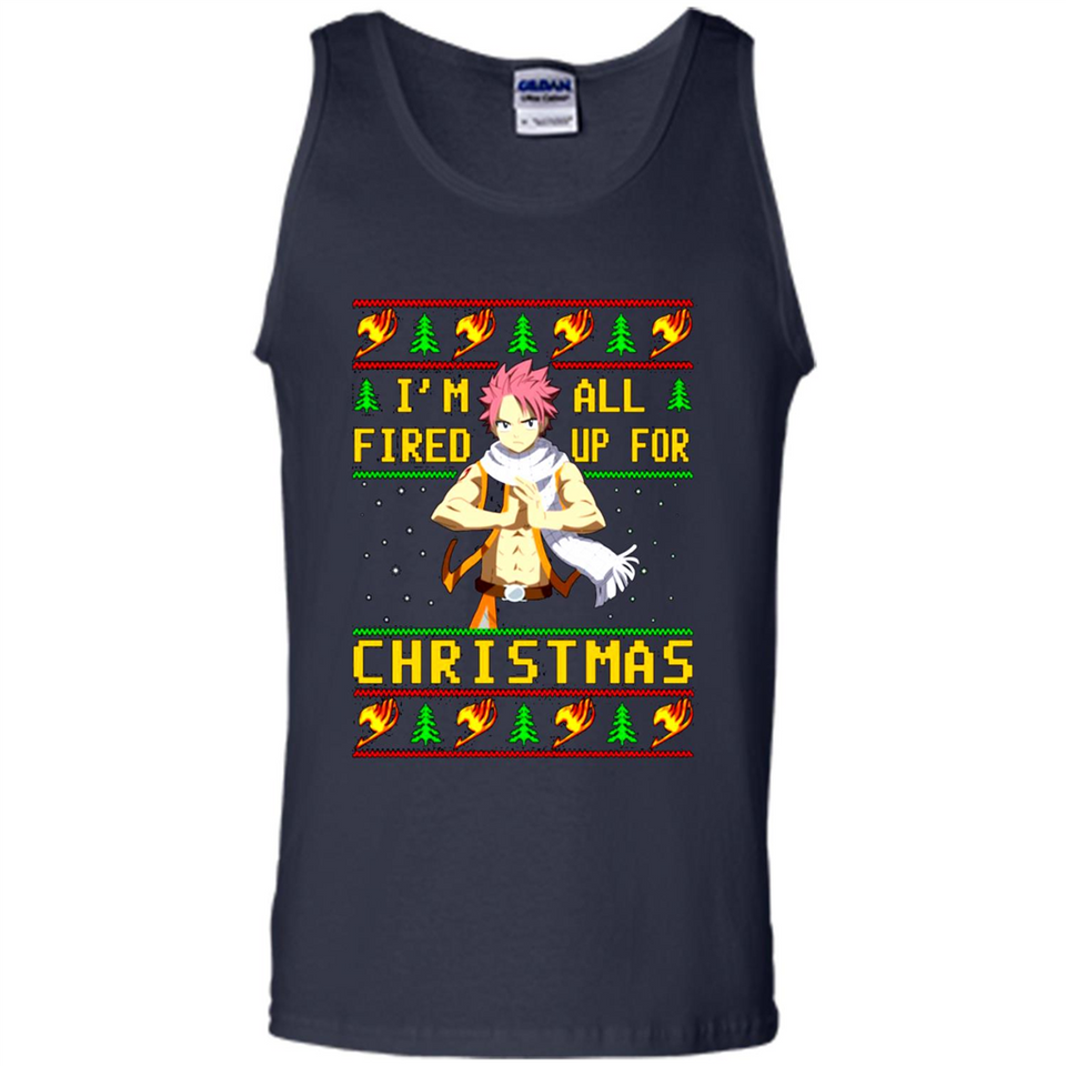 Natsu I’m all fired up for Christmas ugly sweatshirt PINGPONG