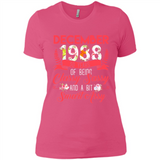 December 1988 30 Years Of Being Classy Sassy - Ladies' Boyfriend T-Shirt