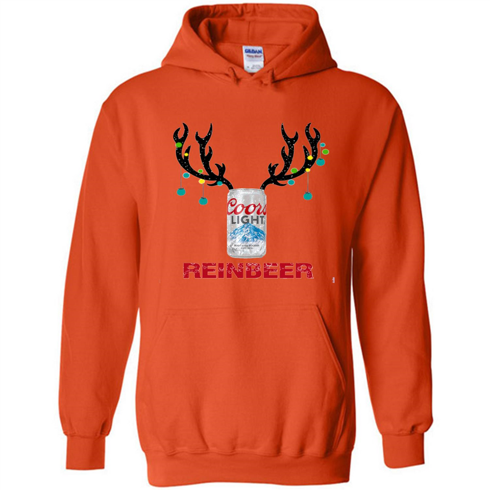 Coors Light Reinbeer Funny Beer Reindeer Christmas Sweatshirt - Hoodie