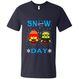 Snow Day Shirt For Cleveland Cavaliers Vs Minion Fans pingpong