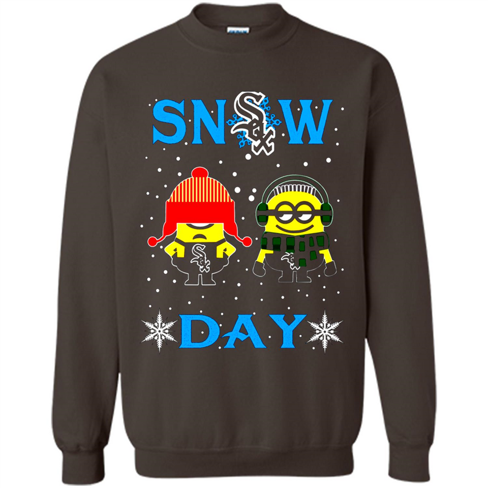 Snow Day Shirt For Chicago White Sox Vs Minion Fans pingpong