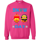 Snow Day Shirt For Chicago Bears Vs Minion Fans pingpong