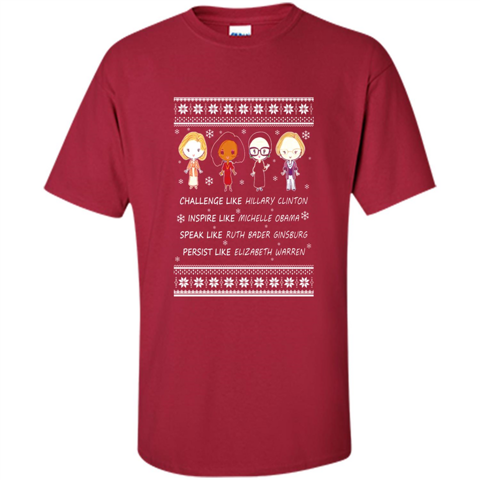 Nasty Women Michelle Hillary Warren Bader Christmas PINGPONG