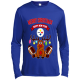 Pittsburgh Steelers NFL Reindeer Funny Merry Christmas And Happy New Year