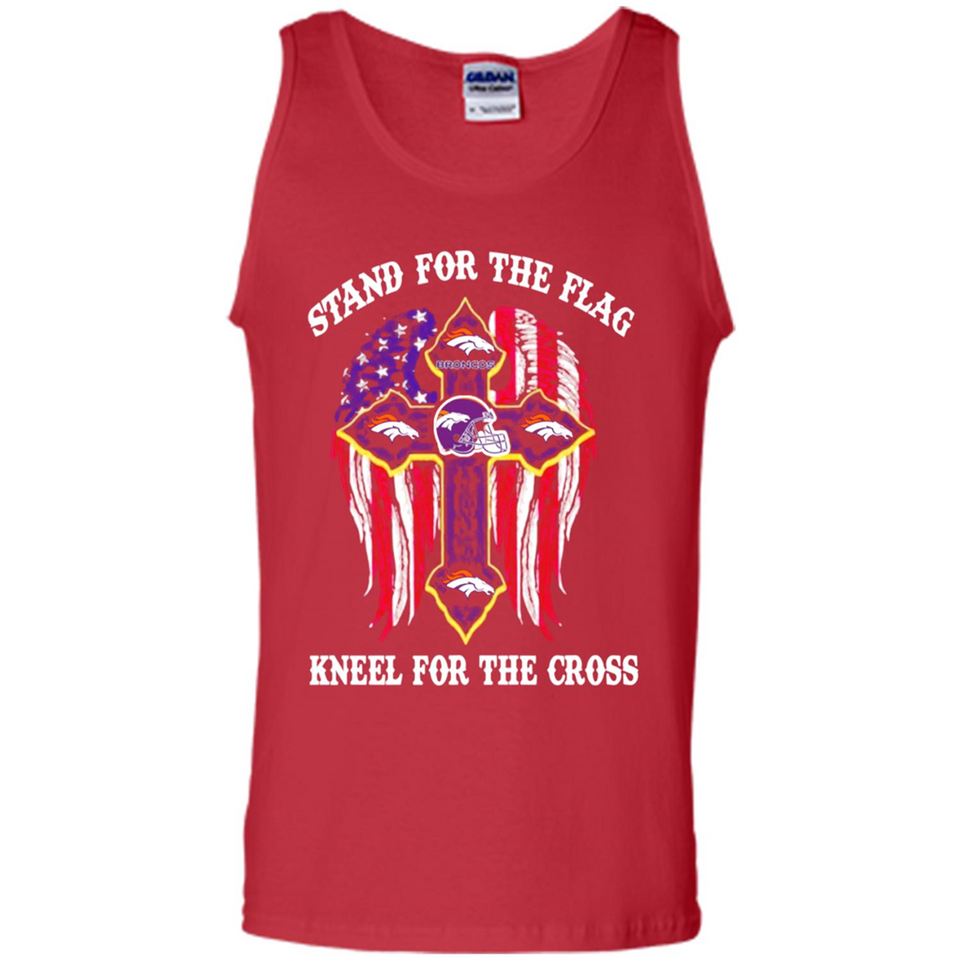 Denver Broncos - Stand For the Flag, Kneel for the Cross
