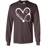 Stethoscope Heart Love Atlanta Falcons For Football Lovers
