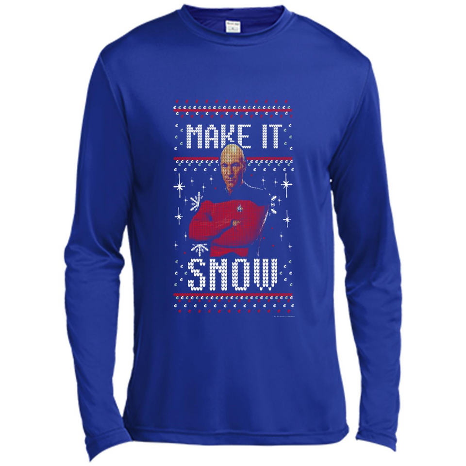 Make It Snow Jean-Luc Picard Star Trek PINGPONG