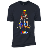 JOHN LENNON CHRISTMAS TREE - Premium Short Sleeve T-Shirt