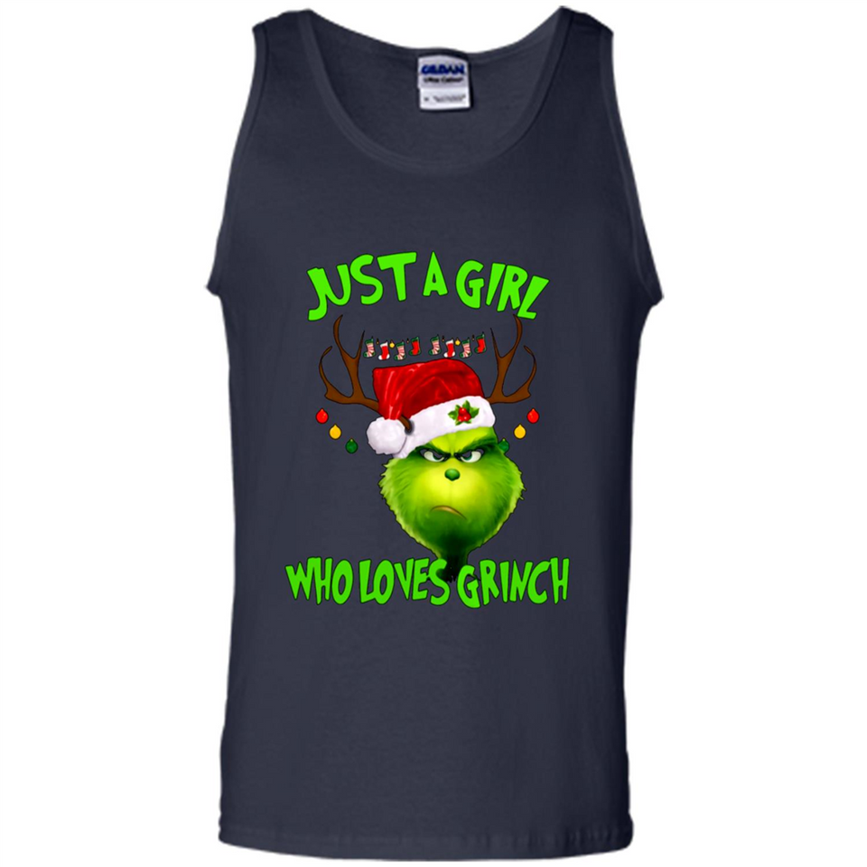 Just a Girl Who Loves Grinch Christmas PING PONG