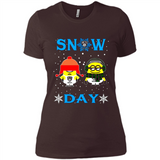 Snow Day Shirt For Brooklyn Nets Vs Minion Fans pingpong