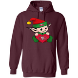 San Francisco 49ers ELF Elves Grinch Santa Claus