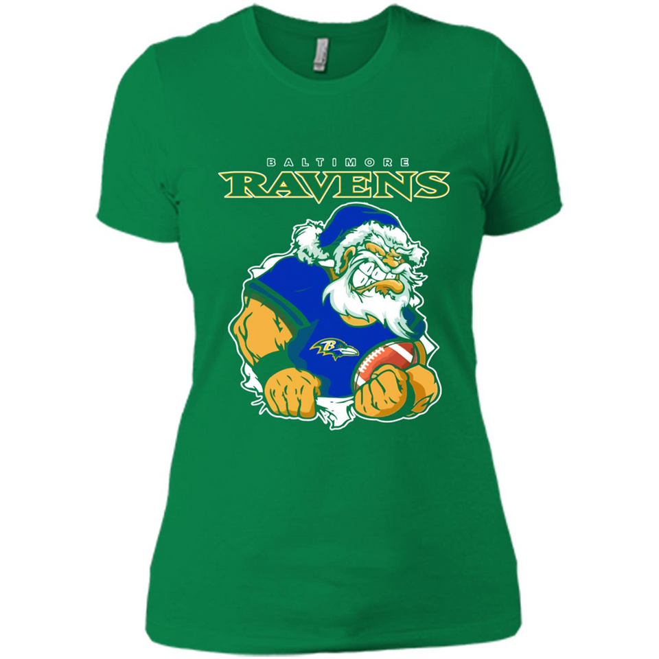 Grumpy Santa Claus Baltimore Ravens Football Team PINGPONG