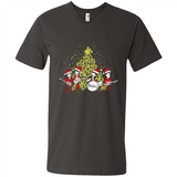 The Beatles chibi Christmas - Men's V-Neck
