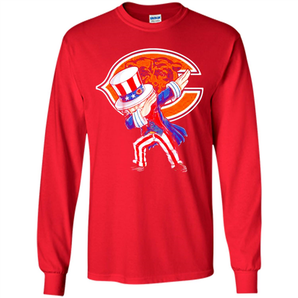 NFL CHICAGO BEARS UNCLE SAM DABBING INDEPENDENCE DAY