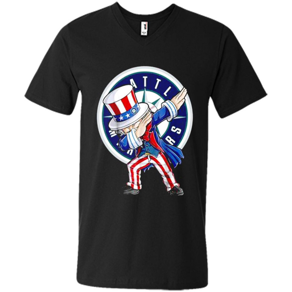 MLB SEATTLE MARINERS UNCLE SAM DABBING INDEPENDENCE DAY