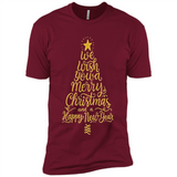 Christmas Tree T-Shirt Funny Mery Christmas Gift Idea - Premium Short Sleeve T-Shirt