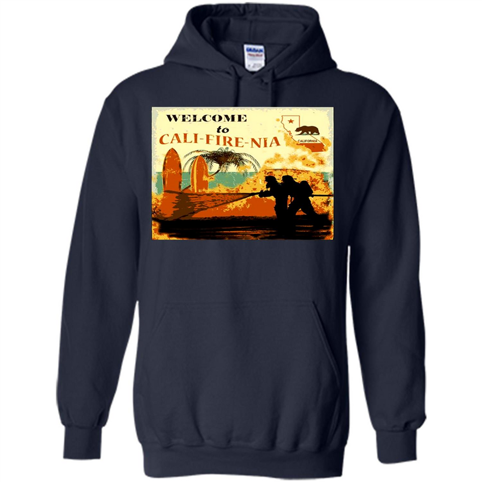 Paradise California Camp Fire Youth T-Shirt PINGPONG - Hoodie