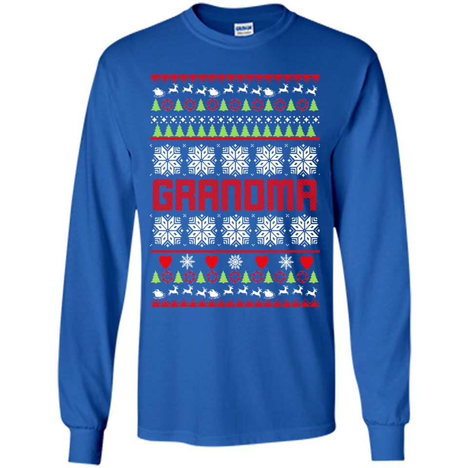 Grandma Ugly Christmas - Long Sleeve T-Shirt