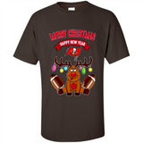 Tampa Bay Buccaneers NFL Reindeer Funny Merry Christmas And Happy New Year