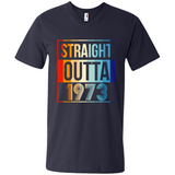 Retro Straight Outta 1973 45 Years Old - Men's V-Neck